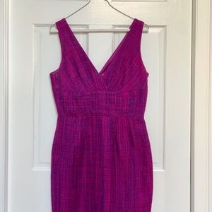 Magenta Cocktail dress.